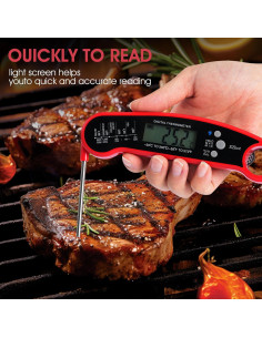 Termómetro Digital de Cocina EZhot - Lectura Instantánea, Impermeable 2