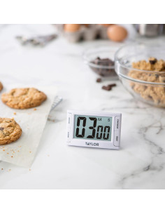 Temporizador Digital Taylor 5853 con Alarma Fuerte y Pantalla Grande 2