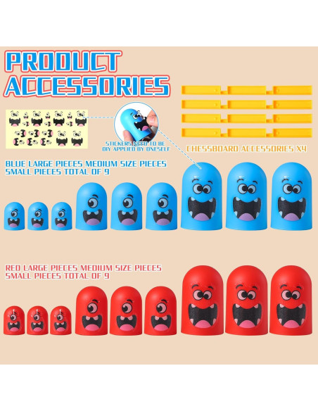 Juego de Mesa Tic Tac Toe LEJIAXING para 2 Jugadores