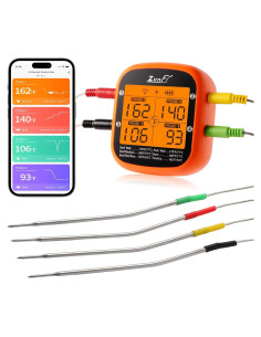 Termómetro Digital Inalámbrico de Carne Shenzhen ZF-155 LCD