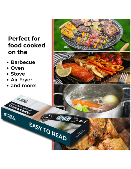 Termómetro Digital de Carne Cathy Yoder - Lectura Instantánea