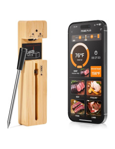 Termómetro de Carne Inalámbrico TIMETOP con 1 Sonda APP