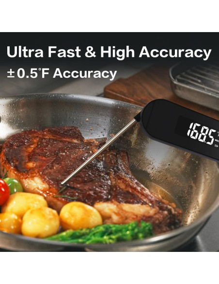 Termómetro Digital de Carne Lebof IP66 Instantáneo 0.5s