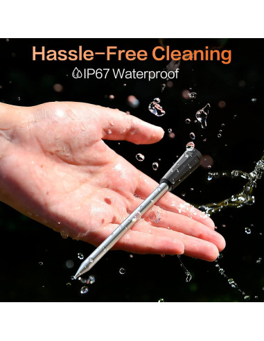 Termómetro de Carne Digital Inalámbrico eboboin 70m Bluetooth