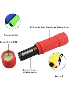 Paquete de 30 Linternas Mini Whaply COB LED con Baterías 2