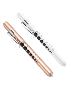 Lámpara de Pluma LED CAVN con Medidor de Pupilas 2 Pcs