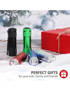 Juego de Linternas LED FASTPRO 20-Pack 100 Lúmenes Aluminio 2