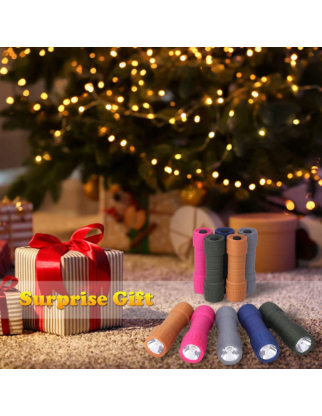 Juego de 10 Linternas LED SEAMAGIC 100 Lúmenes con Pilas