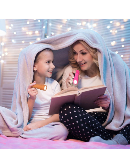 Juego de 6 Linternas LED SEAMAGIC 100 Lúmenes con Baterías