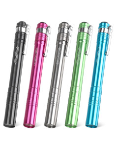 Juego de 5 Linternas LED SEAMAGIC con 10 Baterías AAA Incluidas