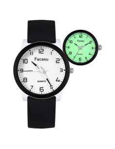 Reloj Analógico Facasu para Niños Impermeable con Esfera Luminosa