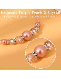 Cinta Retráctil para Identificación Poaivel con Perlas y Cristales 2