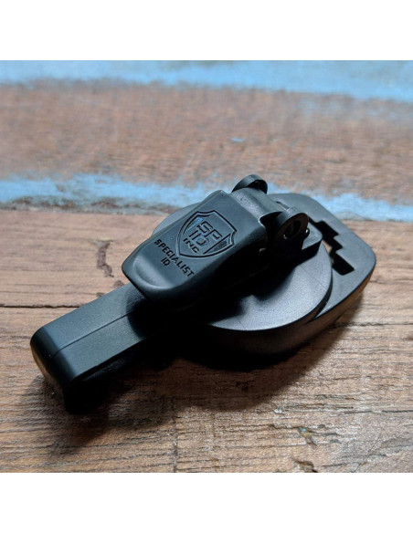 2 Paquete Ruedas de Insignia MRI Specialist ID - Negro