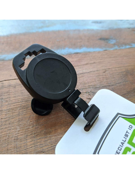 2 Paquete Ruedas de Insignia MRI Specialist ID - Negro