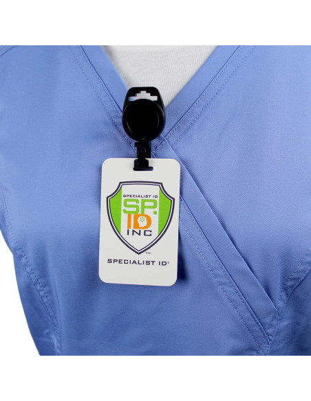 2 Paquete Ruedas de Insignia MRI Specialist ID - Negro