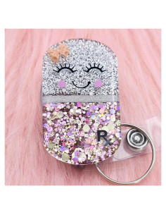 Reel de Insignia Divertido GAHAPI Píldora 5x2.5cm con Clip