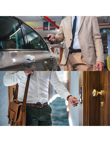 Soporte de Insignia Retráctil YueMiEcoUS 90cm Negro con Abrebotellas