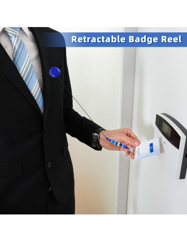 Kit de 15 Ruedas de Insignias Retráctiles Coloridas Hesong