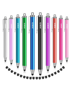 Lápices Stylus MEKO 10 Piezas con 20 Puntas Reemplazo 6mm