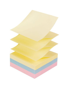 Notas adhesivas Post-it 3x3 cm, 12 blocs, colección playa 2