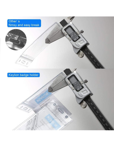 Cinta Retráctil KEYLION con Soporte de Identificación 3 Paquete
