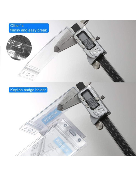 Cinta Retráctil KEYLION con Soporte de Identificación 3 Paquete