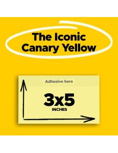 Notas Adhesivas Post-it Amarillo Canario 12 Blocs 100 Hojas 2