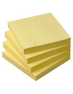 Notas Adhesivas Osboo Amarillo 7.6x7.6 cm 4 Bloc 360 Hojas