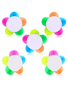 Marcadores de Pétalos SunAngel 5 en 1 Multicolor 10 cm
