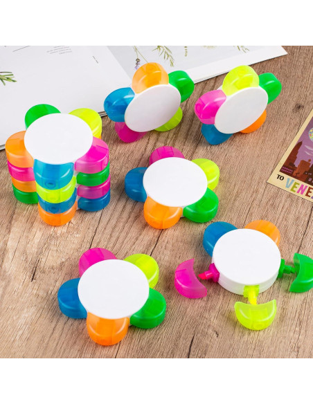 Marcadores de Pétalos SunAngel 5 en 1 Multicolor 10 cm