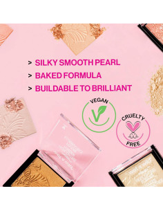 Wet n Wild MegaGlo Polvo Iluminador Rosa Dorado 5.41g 2