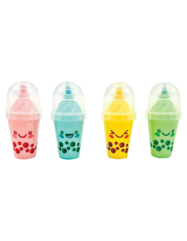 Marcadores Fluorescentes Raymond Geddes Boba Tea 24 Pzas Punta Chisel