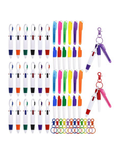 Conjunto de Bolígrafos y Resaltadores Whaline 120 Pcs