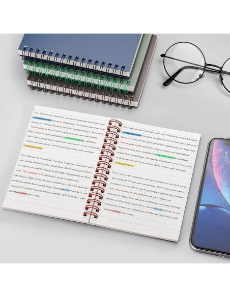 Cuaderno de Bolsillo RETTACY A6 160 Páginas Rayadas Azul