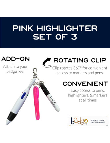 Conjunto de Accesorios para Carrete de Insignia Badge Co.