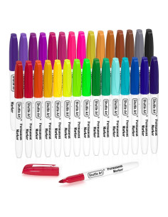 Marcadores Permanentes Shuttle Art 30 Colores Punta Fina