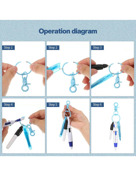 Juego de bolígrafos y resaltadores Fainne para enfermeras 48 piezas