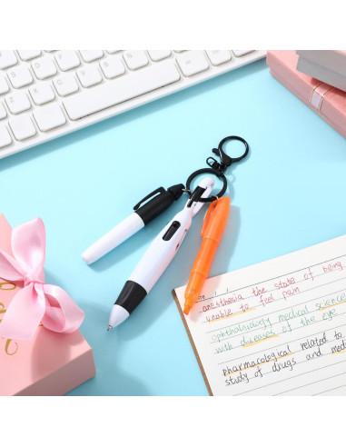 Juego de Bolígrafos para Enfermeras Colarr - 3 Piezas Negro