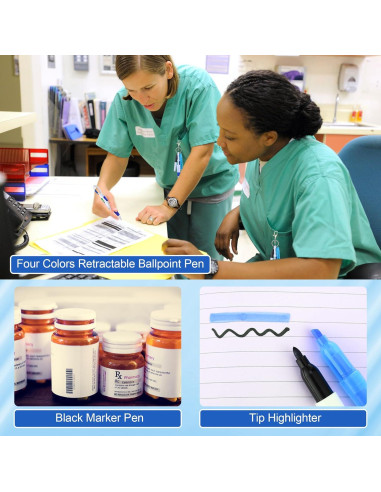 Kit de Herramientas para Enfermeras Enhon 6 Piezas Azul