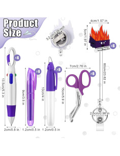 Conjunto de Accesorios para Enfermeras Yinkin 36 Pcs 2