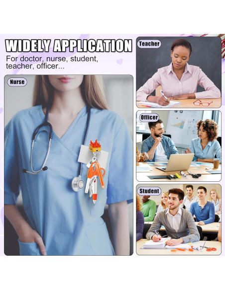 Conjunto de Accesorios para Enfermeras Yinkin 36 Pcs