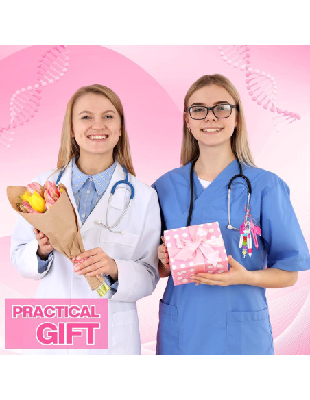 Conjunto de Accesorios para Enfermeras Spiareal 7 Pcs Rosa