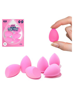Conjunto de Esponjas de Maquillaje AOA Studio 6 Piezas Rosa