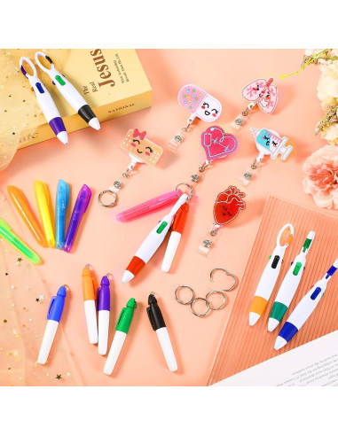 Conjunto de Regalo de Enfermera Fainne 24 Piezas con Bolígrafos y Clips