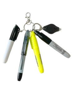 Set de Accesorios para Insignia - Bolígrafo, Marcador y Luz LED