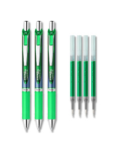 Conjunto de bolígrafos de gel Pentel EnerGel Deluxe RTX 0.5mm