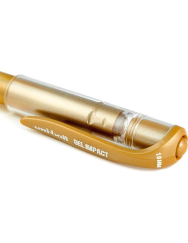 Bolígrafo de Gel Uniball Impact Bold 1mm Multicolor 3 Unidades