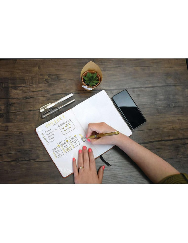 Bolígrafo de Gel Uniball Impact Bold 1mm Multicolor 3 Unidades