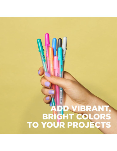 Bolígrafos de Gel SAKURA Gelly Roll Moonlight 10 Colores 0.3mm