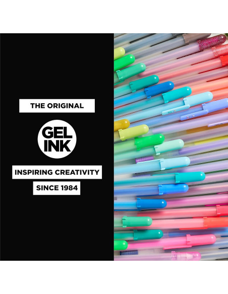 Bolígrafos de Gel SAKURA Gelly Roll Moonlight 10 Colores 0.3mm